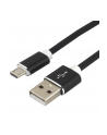 Kabel zasilający everActive CBS-1MB (USB - Micro USB ; 1m; kolor czarny) - nr 2