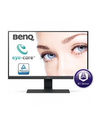 Monitor BenQ GW2480E 9HLHELAFBE (23 8 ; IPS; FullHD 1920x1080; DisplayPort  HDMI  VGA; kolor czarny)