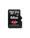 Karta pamięci GoodRam IRDM IR-M3AA-0640R12 (64GB; V30; Adapter  Karta pamięci) - nr 2