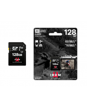 Karta pamięci GoodRam IRDM IR-S3A0-1280R12 (128GB; V30; Karta pamięci)