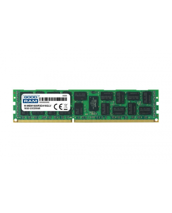 Pamięć RAM GoodRam W-MEM1600R3D416GLV (DDR3 RDIMM; 1 x 16 GB; 1600 MHz; CL11)