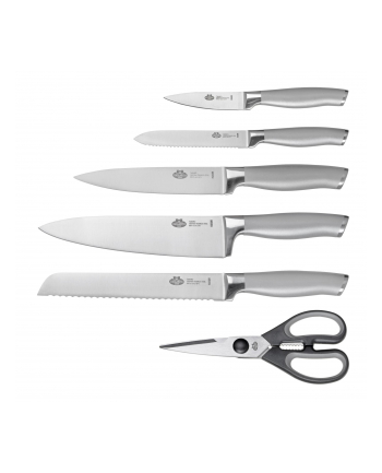 Nóż BALLARINI Tanaro 18560-007-0 (Blok do noży  Nożyczki  Nóż x 5)
