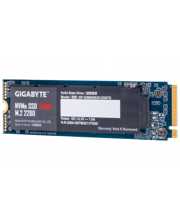 Dysk Gigabyte GP-GSM2NE3512GNTD (512 GB ; M2; PCIe NVMe 30 x4)