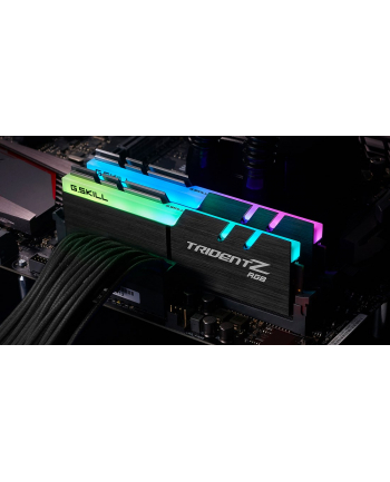 Zestaw pamięci GSKILL TridentZ RGB F4-3600C16D-32GTZRC (DDR4 DIMM; 2 x 16 GB; 3600 MHz; CL16)