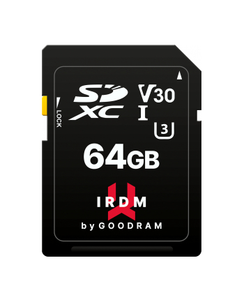 GOODRAM SDXC 64GB IRDM UHS-I U3