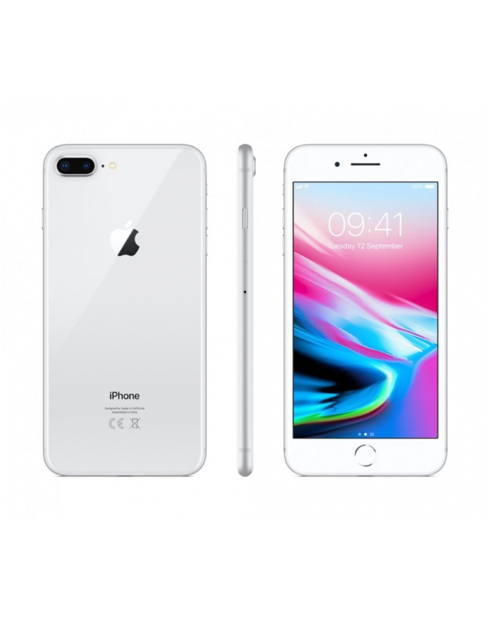 Smartfon Apple iPhone 8 Plus 128GB Silver (5 5 ; IPS  LCD  Multi-Touch  Retina HD  Technologia True Tone; FullHD 1920x1080; 3GB; 2691mAh) główny