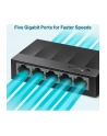Switch TP-LINK LS1005G (5x 10/100/1000Mbps) - nr 22