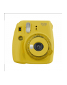 Fujifilm Instax Mini 9 Camera Clear Yellow + Instax mini glossy (10) - nr 1