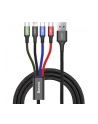 Zestaw kabli zasilający Baseus CA1T4-B01 (USB - Lightning  Micro USB  USB typu C ; 1 2m; kolor czarny) - nr 10