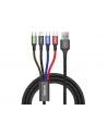 Zestaw kabli zasilający Baseus CA1T4-B01 (USB - Lightning  Micro USB  USB typu C ; 1 2m; kolor czarny) - nr 19
