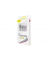 Zestaw kabli zasilający Baseus CA1T4-B01 (USB - Lightning  Micro USB  USB typu C ; 1 2m; kolor czarny) - nr 23