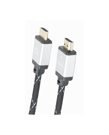 Kabel GEMBIRD Seria Select Plus CCB-HDMIL-1M (HDMI M - HDMI M; 1m; kolor czarny)