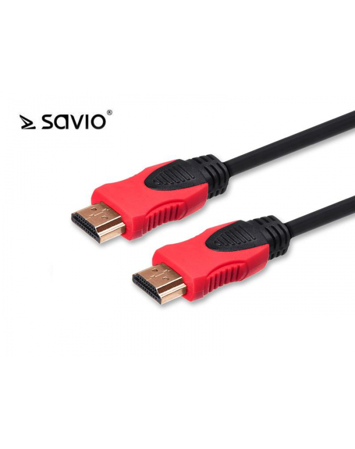 Kabel SAVIO Kable HDMI 20 CL140 (HDMI M - HDMI M; 7 5m; kolor czarny) główny