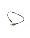 Kabel GEMBIRD CCA-418M (Mini Jack x2 M - 4-Pin  Jack stereo 3 5 mm F; 0 20m; kolor czarny) - nr 4