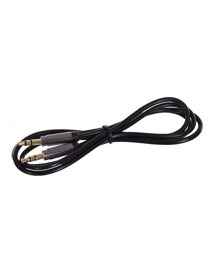 Kabel GEMBIRD CCAP-444-1M (Mini Jack M - Mini Jack M; 1m; kolor czarny) główny
