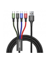 Zestaw kabli zasilający Baseus CA1T4-B01 (USB - Lightning  Micro USB  USB typu C ; 1 2m; kolor czarny) - nr 3
