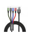 Zestaw kabli zasilający Baseus CA1T4-B01 (USB - Lightning  Micro USB  USB typu C ; 1 2m; kolor czarny) - nr 6