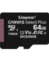Karta pamięci Kingston Canvas Select Plus SDCS2/64GB-2P1A (64GB; Class A1; Adapter  Karta pamięci x 2) - nr 16