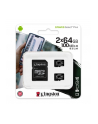 Karta pamięci Kingston Canvas Select Plus SDCS2/64GB-2P1A (64GB; Class A1; Adapter  Karta pamięci x 2) - nr 29