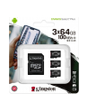 Karta pamięci Kingston Canvas Select Plus SDCS2/64GB-3P1A (64GB; Class A1; Adapter  Karta pamięci x 3) - nr 20