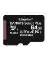Karta pamięci Kingston Canvas Select Plus SDCS2/64GB-3P1A (64GB; Class A1; Adapter  Karta pamięci x 3) - nr 31