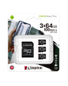 Karta pamięci Kingston Canvas Select Plus SDCS2/64GB-3P1A (64GB; Class A1; Adapter  Karta pamięci x 3) - nr 33