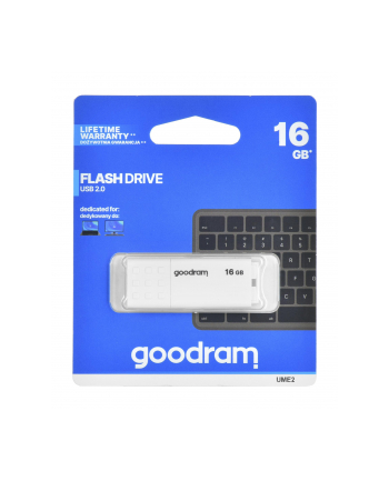 goodram Pendrive UME2 16GB USB 2.0 Biały