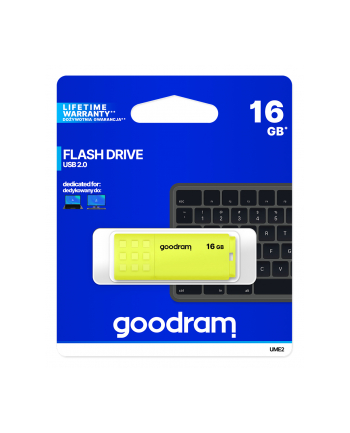 goodram Pendrive UME2 16GB USB 2.0 Żółty