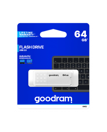 goodram Pendrive UME2 64GB USB 2.0 Biały