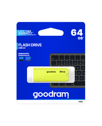 goodram Pendrive UME2 64GB USB 2.0 Żółty