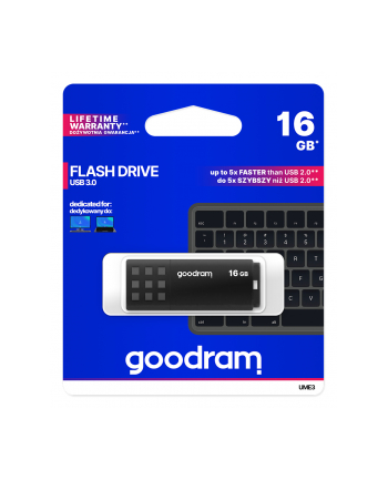 goodram Pendrive UME3 16GB USB 3.0 Czarny