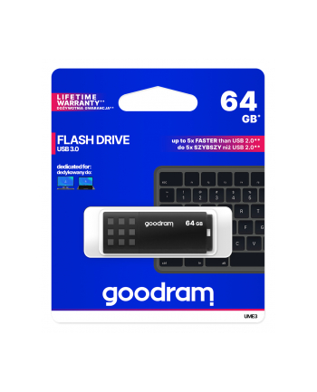 goodram Pendrive UME3 64GB USB 3.0 Czarny