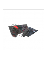 Zestaw klawiatura + mysz + podkładka + słuchawki membranowa NATEC Genesis Cobalt 330 NCG-1469 (USB 20; (US); kolor czarny; optyczna; 500 DPI  6400 DPI) - nr 25