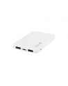 Power Bank NATEC Extreme Media Trevi Compact NPB-1541 (5000mAh; microUSB  USB typ A  USB-C; kolor biały) - nr 2
