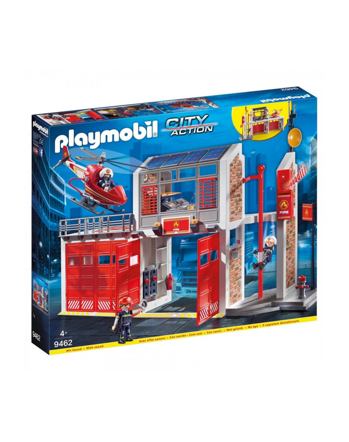 PLAYMOBIL 9462 Duża remiza strażacka główny