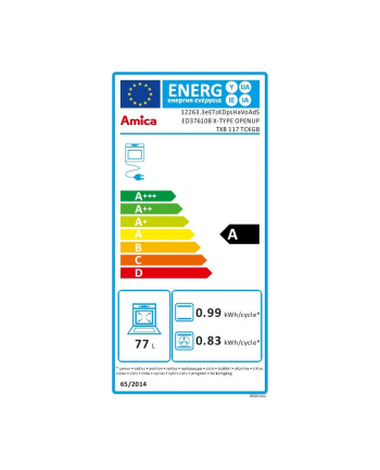 amica Piekarnik ED37610B X-TYPE OPENUP