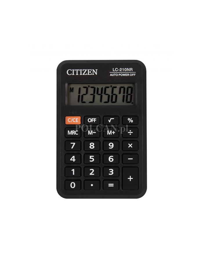 citizen Kalkulator kieszonkowy LC210NR główny