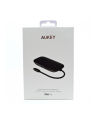 aukey Aluminiowy HUB USB-C | 8w1 | RJ45 Ethernet 10/100/1000Mbps | 3xUSB 3.1 | HDMI 4k@30Hz | SD i microSD | USB-C Power Delivery 100W  CB-C71 - nr 14