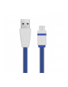 tb Kabel USB - USB C 1m. niebieski, płaski - nr 2