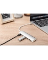 digitus HUB/Koncentrator 4-portowy USB 3.0 SuperSpeed z Typ C Power Delivery, aluminium - nr 12