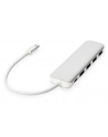 digitus HUB/Koncentrator 4-portowy USB 3.0 SuperSpeed z Typ C Power Delivery, aluminium - nr 19