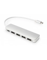 digitus HUB/Koncentrator 4-portowy USB 3.0 SuperSpeed z Typ C Power Delivery, aluminium - nr 1