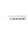digitus HUB/Koncentrator 4-portowy USB 3.0 SuperSpeed z Typ C Power Delivery, aluminium - nr 21