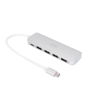 digitus HUB/Koncentrator 4-portowy USB 3.0 SuperSpeed z Typ C Power Delivery, aluminium - nr 40