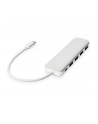 digitus HUB/Koncentrator 4-portowy USB 3.0 SuperSpeed z Typ C Power Delivery, aluminium - nr 41