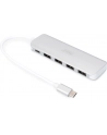 digitus HUB/Koncentrator 4-portowy USB 3.0 SuperSpeed z Typ C Power Delivery, aluminium - nr 71