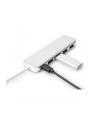 digitus HUB/Koncentrator 4-portowy USB 3.0 SuperSpeed z Typ C Power Delivery, aluminium - nr 75