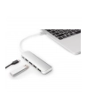 digitus HUB/Koncentrator 4-portowy USB 3.0 SuperSpeed z Typ C Power Delivery, aluminium - nr 78