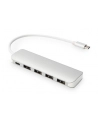 digitus HUB/Koncentrator 4-portowy USB 3.0 SuperSpeed z Typ C Power Delivery, aluminium - nr 82