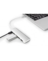 digitus HUB/Koncentrator 4-portowy USB 3.0 SuperSpeed z Typ C Power Delivery, aluminium - nr 86